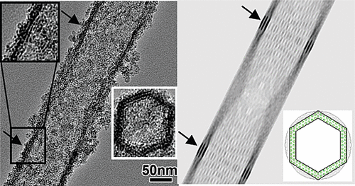 A Novel Route for Synthesizing Silica Nanotubes with Chiral Mesoporous Wall Structures
