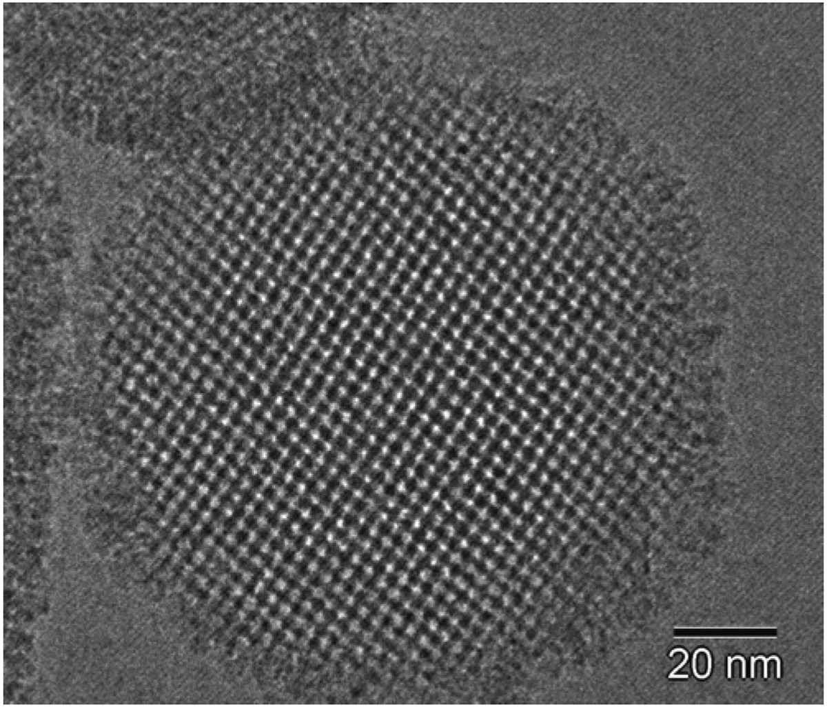Structural Investigations of AMS-n Mesoporous Materials by Transmission Electron Microscopy